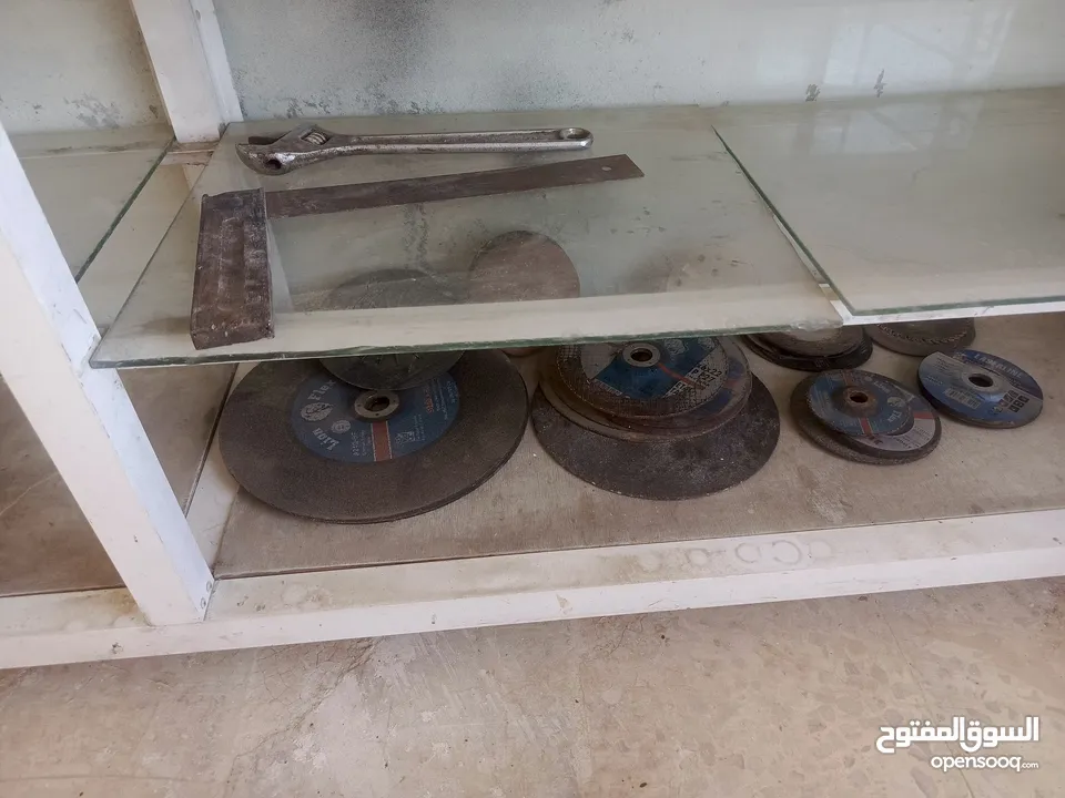 عدد يدويه درلات ومناشير وصواريخ وغيرها مستعمله استعمال منزلي مكفوله