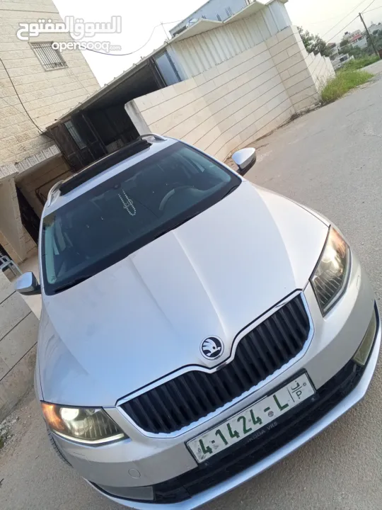 سكودا اوكتافيا 2016 ترخيص 2015 4+1