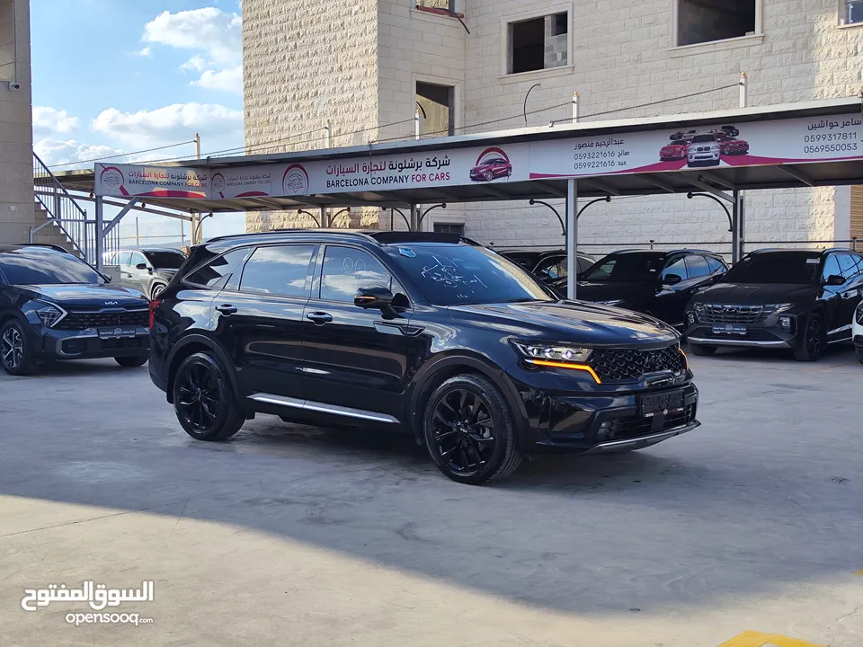 كيا سورينتو هايبرد ترخيص 2022  ماتور 1600 هايبرد 2*4 بقوة 240 حصان
