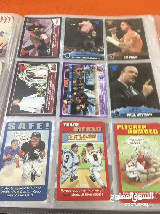 بطاقات رياضة رسمية panini and Topps