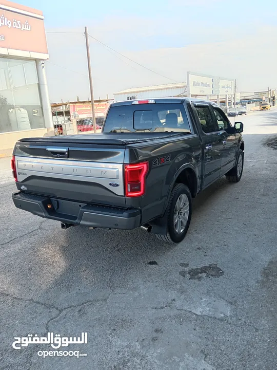Ford F-150  Platinum   اعلى صنف جمبع أضافات قاطع مسافة 87 حسب كارفاكس وكارسير  فحص كامل 7
