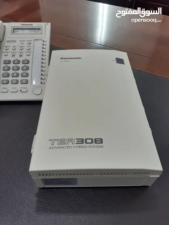 مقسم panasonic مع جهاز ماستر شامل البرمجة والتركيب