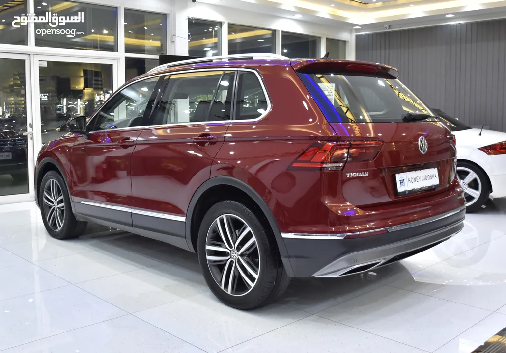 Volkswagen Tiguan 2.0 TSi ( 2017 Model ) in Red Color GCC Specs