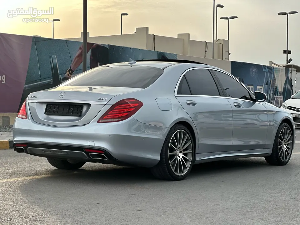 مرسيدس S400 موديل 2015 خليجي  فل مواصفات  مسرفسه بلكامل جاهزه للتسجيل والاستخدام