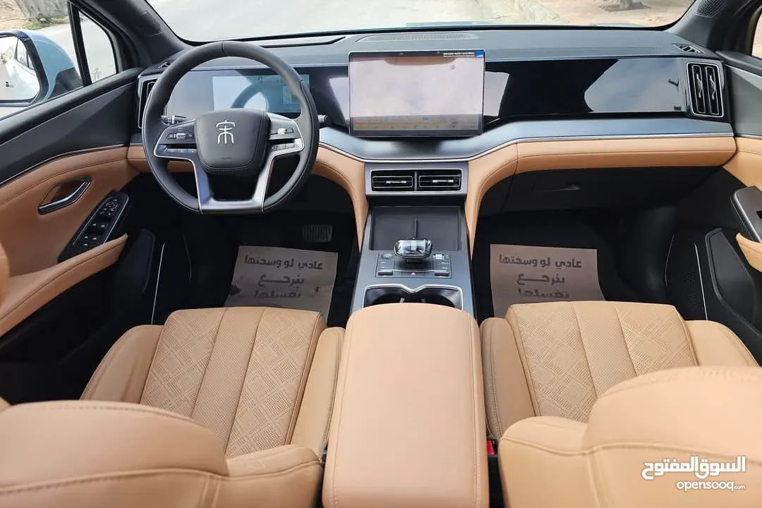 BYD سونغ L...أعلى فئة فل كامل جميع  الاضافات محرك1500 يقطع 1200كيلو وبطارية تقطع 150 كيلو بالشحنة