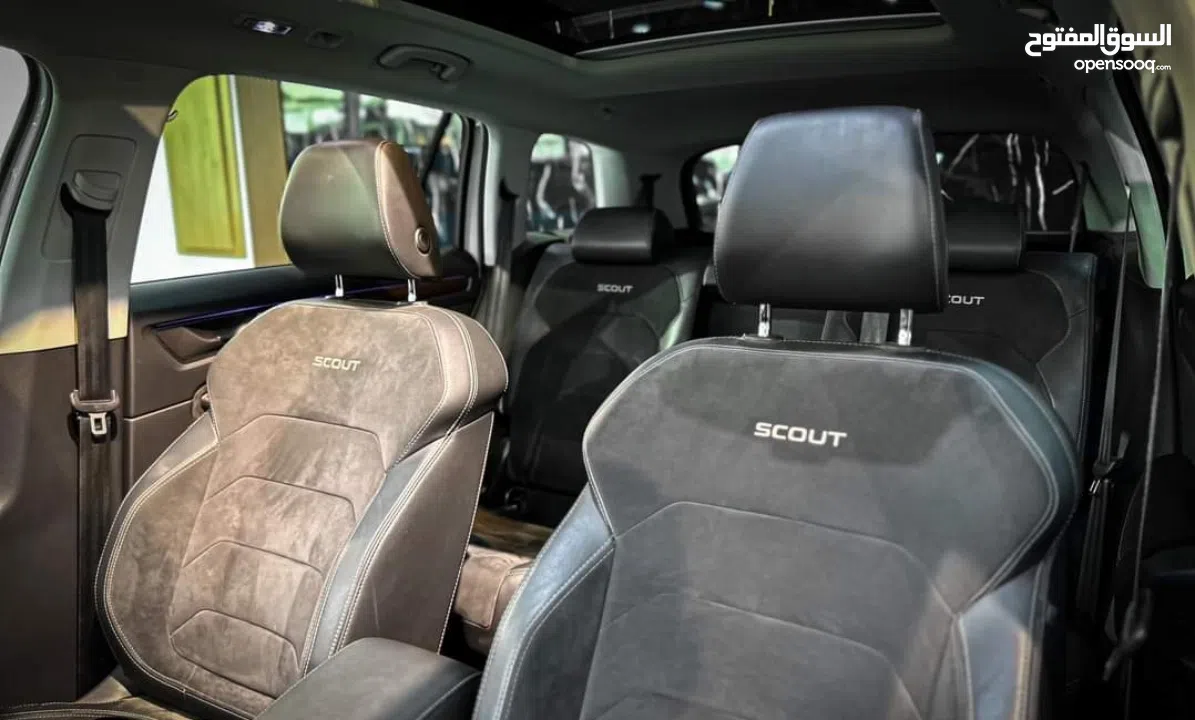 سكودا كودياك ترخيص 2019 مختم بالكامل فل الفل مع فتحة سقف بانوراما