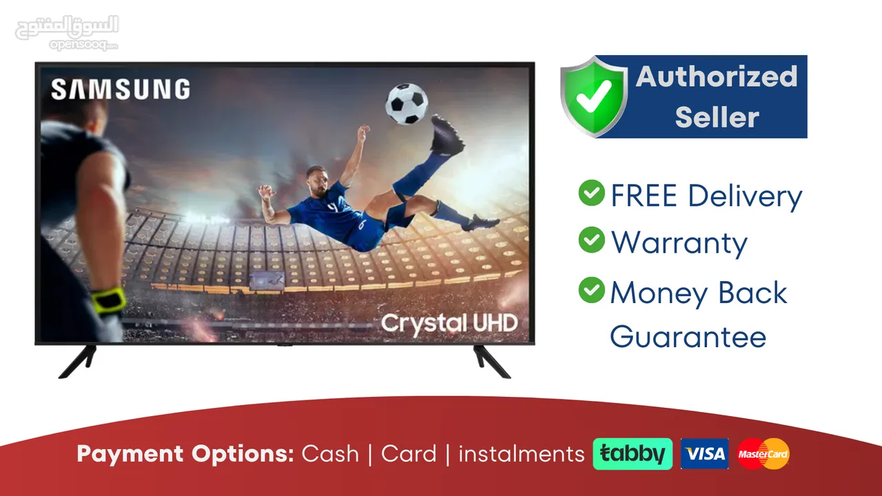 Samsung 82 inch Smart TV - 4K  New  Warranty  FREE Delivery  85 86