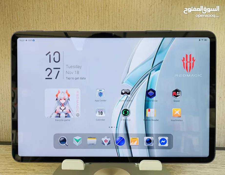 Tablet Red Majic Nova  12g Ram+256G 144Hz 10100mah battary آيباد خصوصي للألعاب