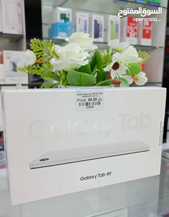 Samsung Tablet A9 4GB RAM 64GB Storage Wi-Fi  [ Brand new Tablet ]