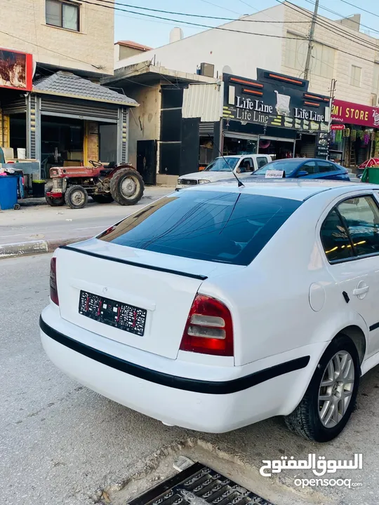 سكودا اوكتافيا 2003 منفوضه بالكامل
