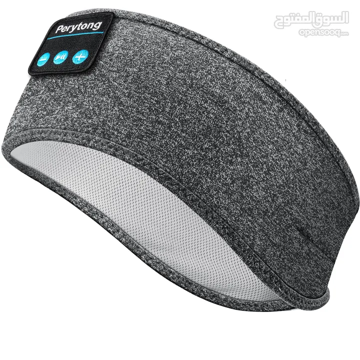سماعات النوم اللاسلكية (على شكل بندانة)-  - لون سكني Bluetooth Sleep Headphone