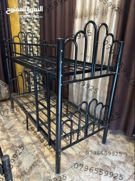 عروض على جميع أنواع الاسرة الحديد