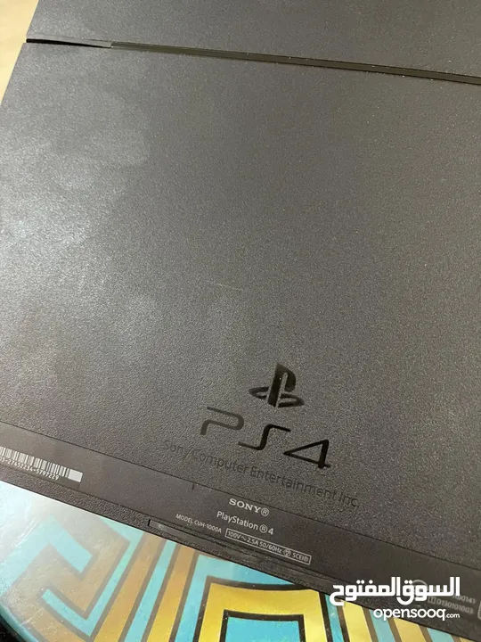 بلي ستيشن فور فات PlayStation 4  مع كامل ملحقات نضام قابل للتهكير  11.00  10.00
