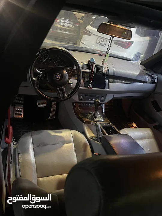 BMW X5 موديل 2001 فحص كامل ترخيص وتنازل واطي للبيع او البدل ع مرسيدس E200 موديل 2004