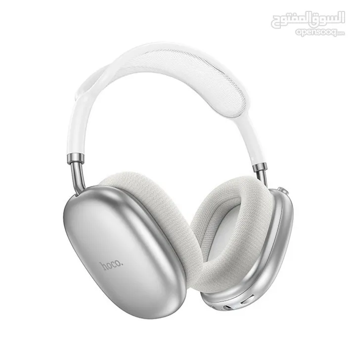 Hoco W55 Plus (ANC) سماعات هوكو  مع خاصية غزل الضوضاء المحيطة و ساعات تشغيل تصل الى 65 ساعة متواصلة