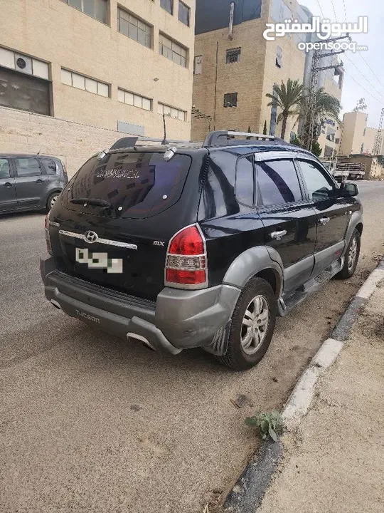 هونداي توسان ترخيص 2006 دهان شركه بودي نظيف داخليه نظيفه فحص نخب
