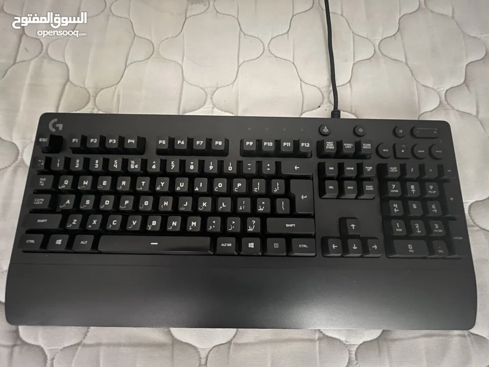 لوحة مفاتيح Logitech G213 اصلي حجم 100% (كامل)