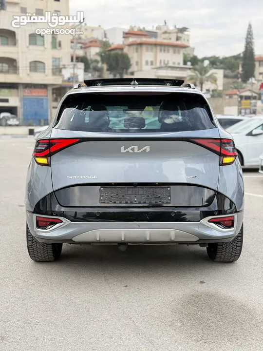 كيا سبورتاج GT Line ترخيص 2022 محرك 1600 هايبرد plug in/يقطع على الشحنه 65 كيلو متر  271 حصان