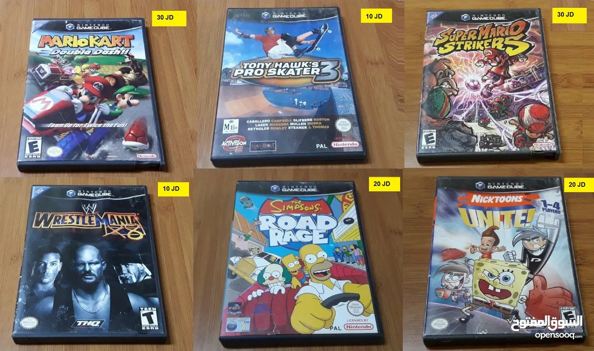 العاب نانينتدو  Switch wii wii u psp ps1 ps 2 ps vita N64
