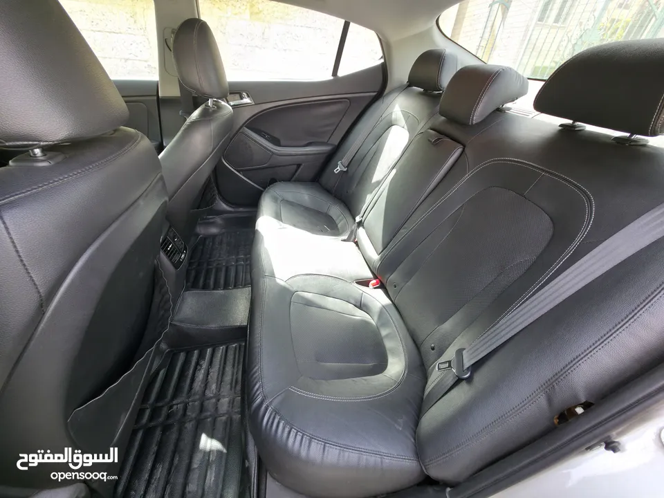كيا اوبتيما هايبرد 2014 كاملة الإضافات بحالة الوكالة، kia optima hybrid full options 2014