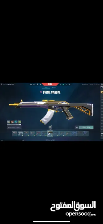 حساب اسندنت نادر فالورانت سكنات وايد  Rare Ascendant Valorant account 150 skins