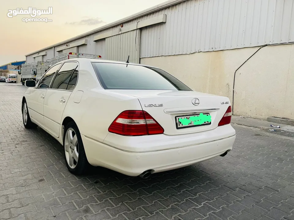 لكزس LS430 وارد موديل 2006 لون أبيض/ بيج 19000 قابل للتفاوض