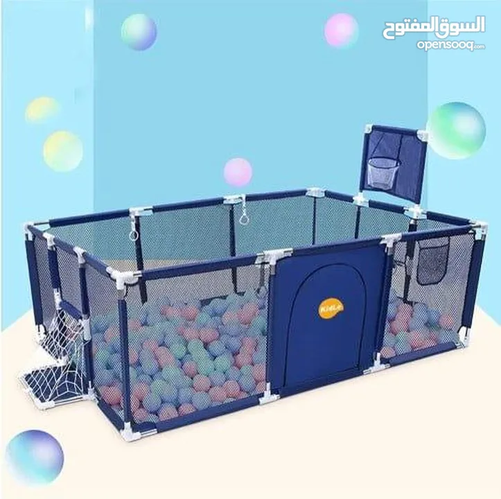 ملعب الأطفال بالحجم السوبر صار متوفر  سلة ألعاب وكرات الأطفال بالحجم الكبير .
