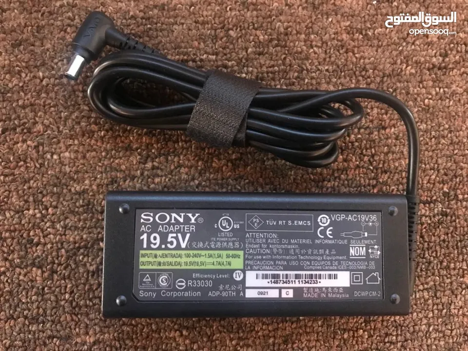 شاحن لابتوب Sony أصلي مستعمل - (219545408) | السوق المفتوح