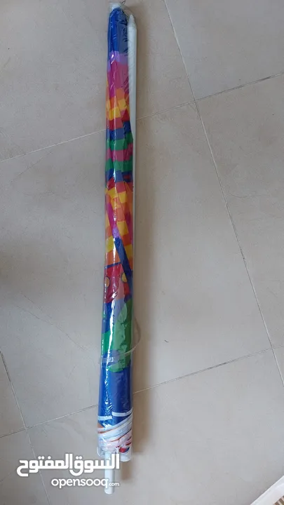 Brand New Large Multi-Colored Beautiful Beach Umbrella for sale