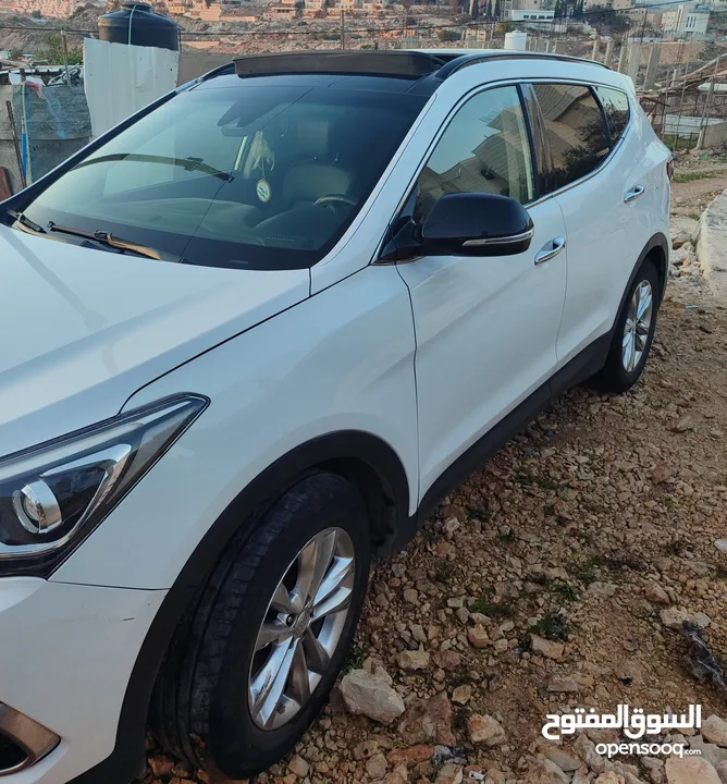 هيونداي سنتافي 2017 بالرخصة للبيع او للبدل