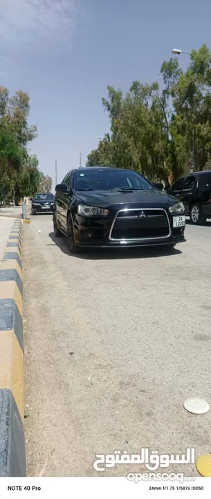 لانسر GT 2012 أصلية  كت EVO 10 فحص 7 جيد  مواصفات كاملة