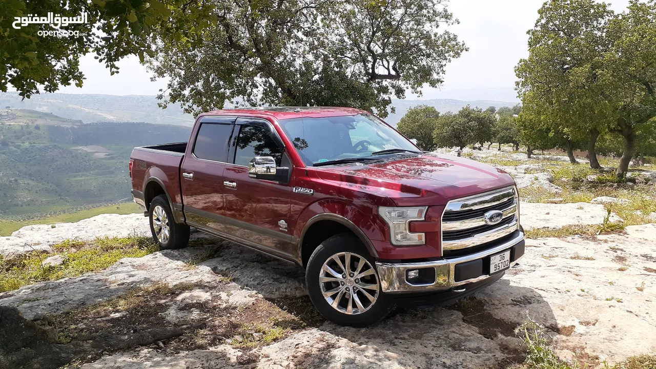 للبيع أو للبدل FORD F150 KING RANCH ECOBOOST 3500CC 2015