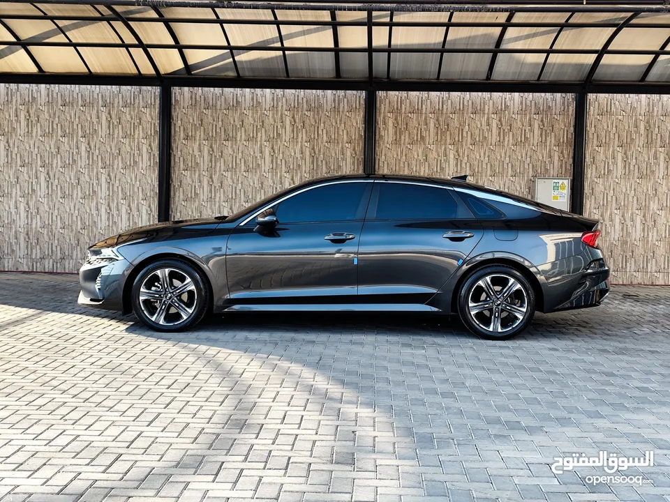 كيا K5 HYBRID الشكل الجديد حرة وارد كوري فحص كامل بحالة الوكالة وصول جديد من كوريا