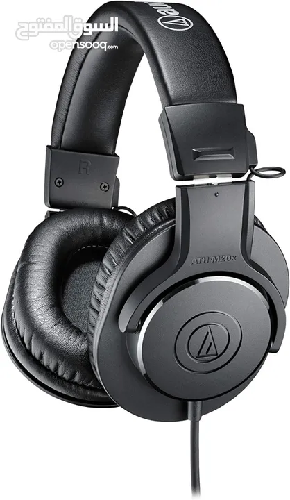 سماعة هدفون اصلي Audio-Technica ATH-M20x Headphones