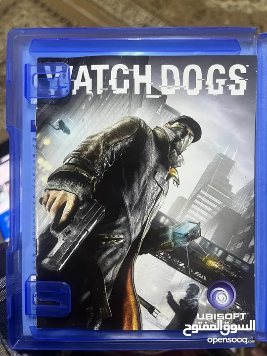 CD ps4 Watch dogs playstation 4 -  سي دي بلايتيشن 4 ووتش دوجز