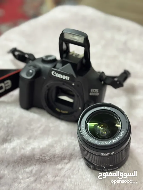 Canon EOS 4000D Camera DSLR+ LENS  18-55MM كانون ذات جودة عالية  للبيع جديدة