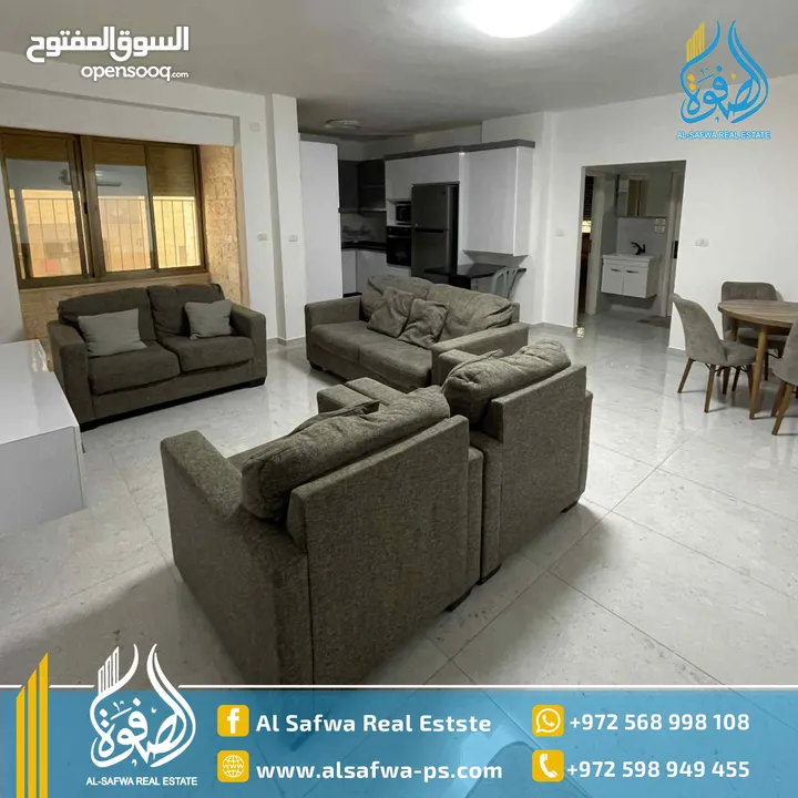شقه جديده مفروشه للايجار عين مصباح قرب صنوبر