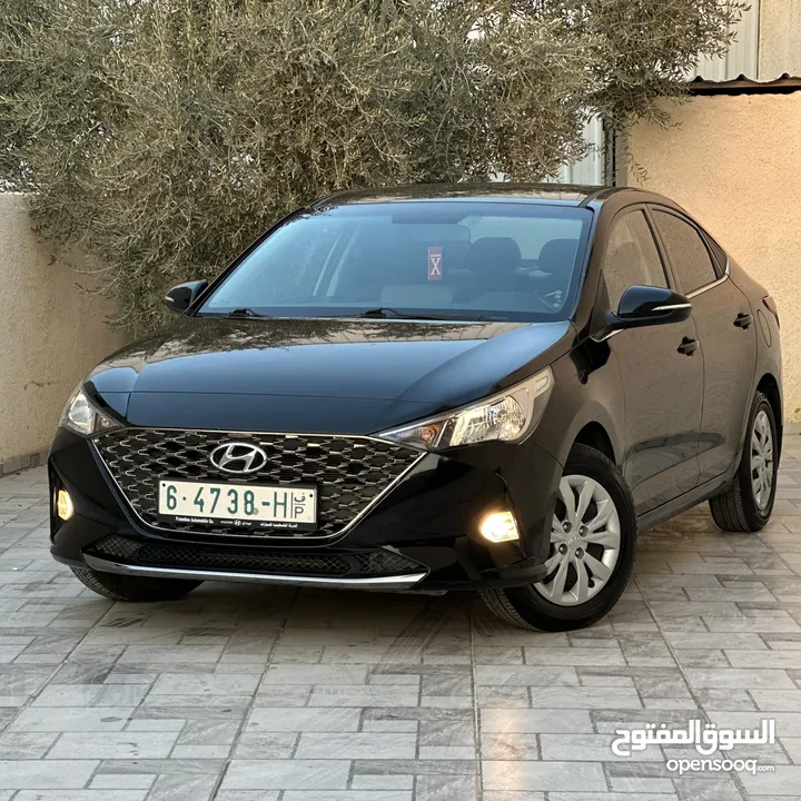 هونداي اكسنت ترخيص 2022 جير اتماتيك ماطور 1600 بنزين