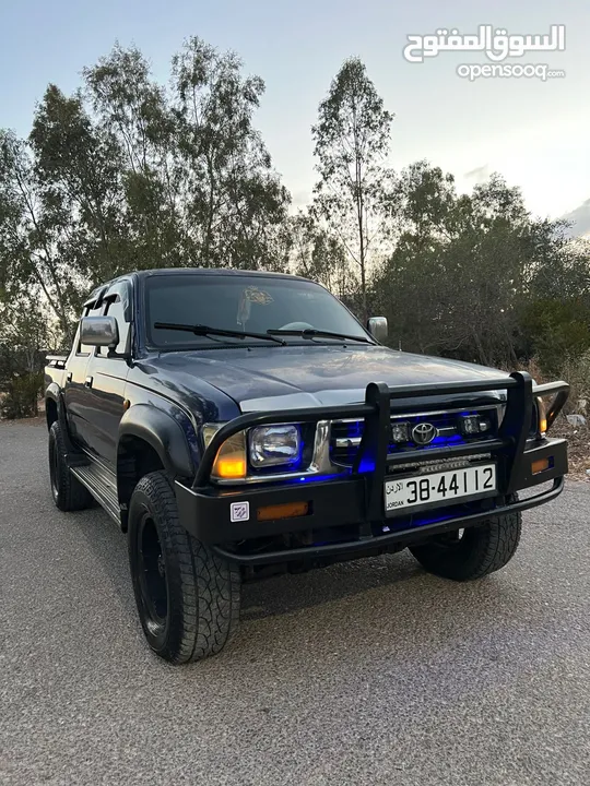 بكم هايلوكس موديل 1998 بحاله ممتازه بسعر مميز جدا