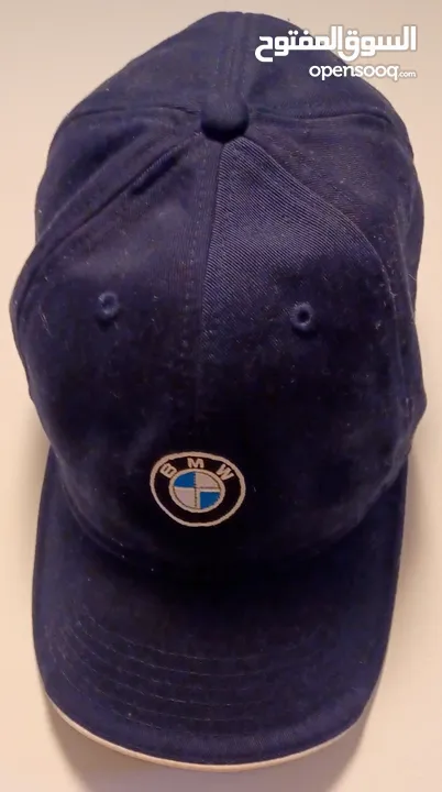 BMW Nice Hat One Size Navy cap Adjustable BMW Lifestyle stitched logo EUC
