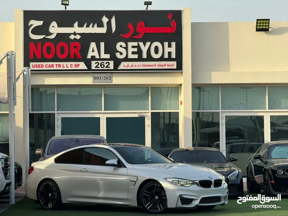 BMW  M4 Coupe GCC 2017 FULL OPTION FULL CARBON FIBER  بي ام دبليو  M4 كوبي خليجي 2017