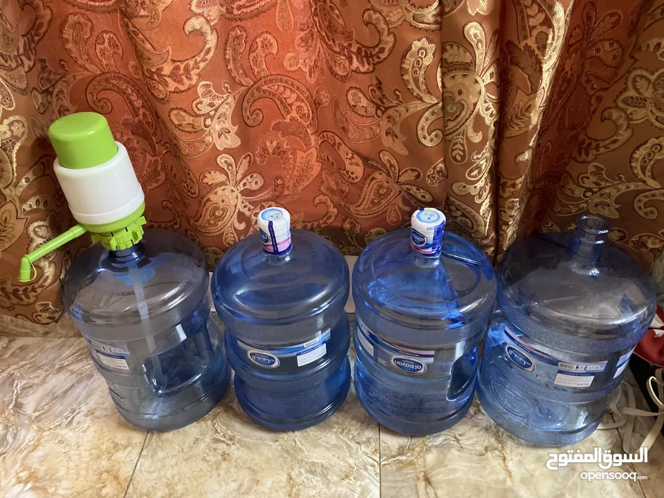 Water coupons and water bottles