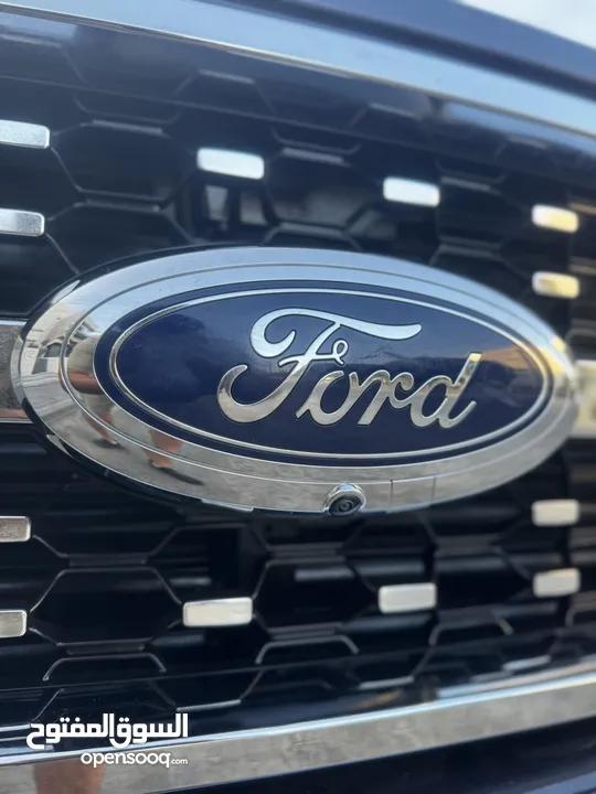 ford f150 platinum 2022 hybrid 3500 cc powerboost  بلاتينيوم لون كحلي و داخلية مميزة لون كاميل