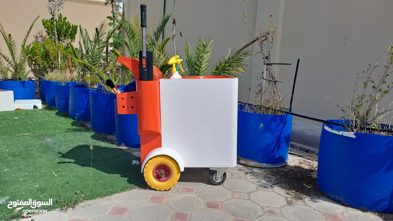 car wash trolley  عريانة غسيل سيارات