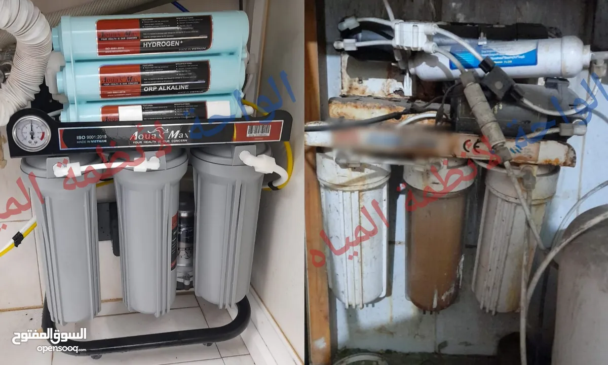 فلاتر ماء وقطع فلاتر