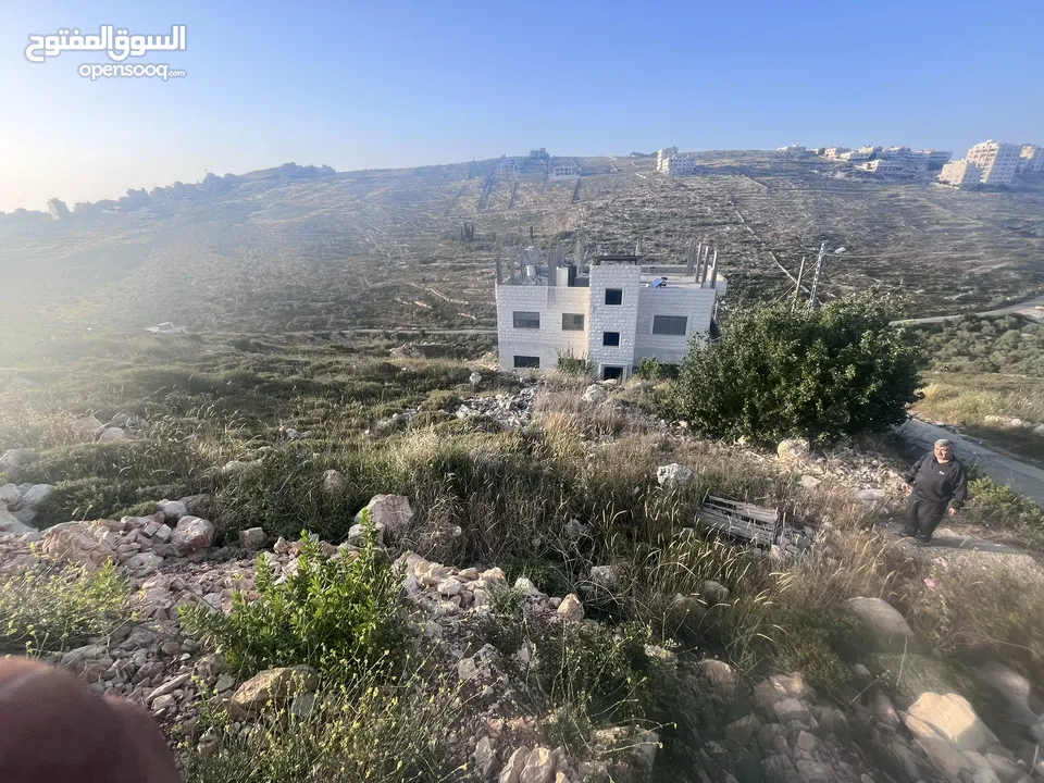 قطعه ارض للبيع قريبه على نابلس الجديده