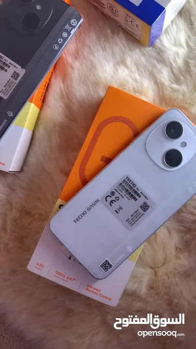 شبيه الايفون تكنو سبارك g1 128 جيجا الرام 4GB+4GB كفالة 13 شهر على الجهاز طبعا جديد مع مرفقاته