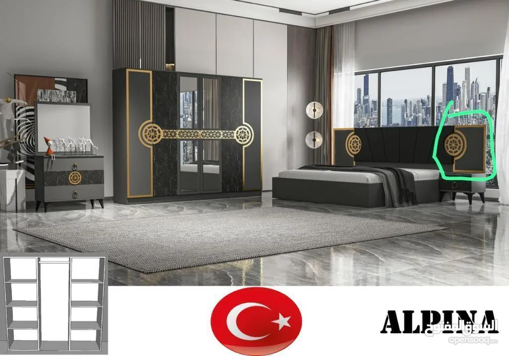 Turkey bedrooms set