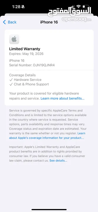 iPhone 16 256