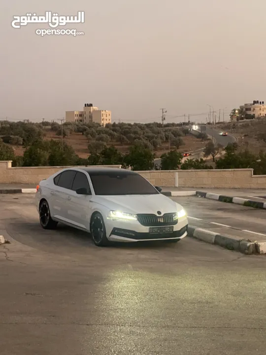 اسكودا سوبيرب سبورت لاين فل الفل ŠKODA SUPER B SPORT LINE FACE